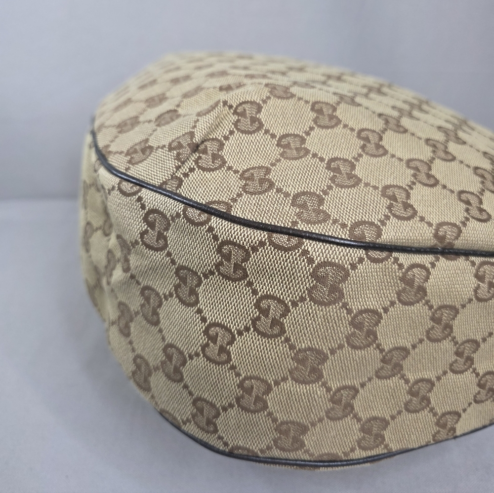 ✨️GUCCI GG Canvas Web New Ladies Hobo Bag - Picture 10 of 16